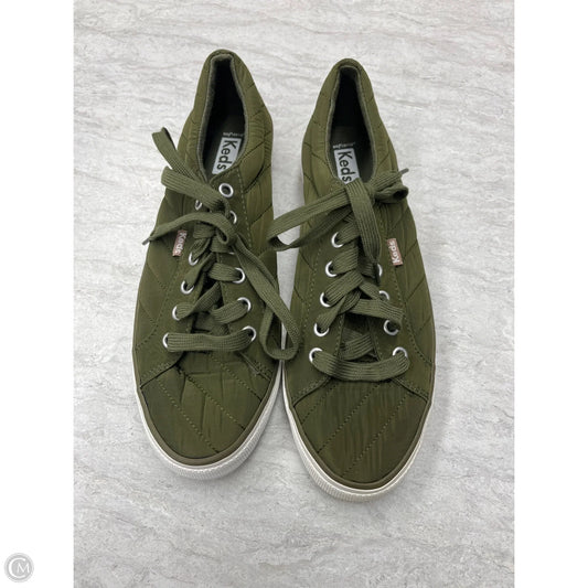 Shoes Sneakers By Keds In Green, Size: 9