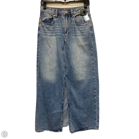 Skirt Maxi By Blanknyc In Blue Denim, Size: 4