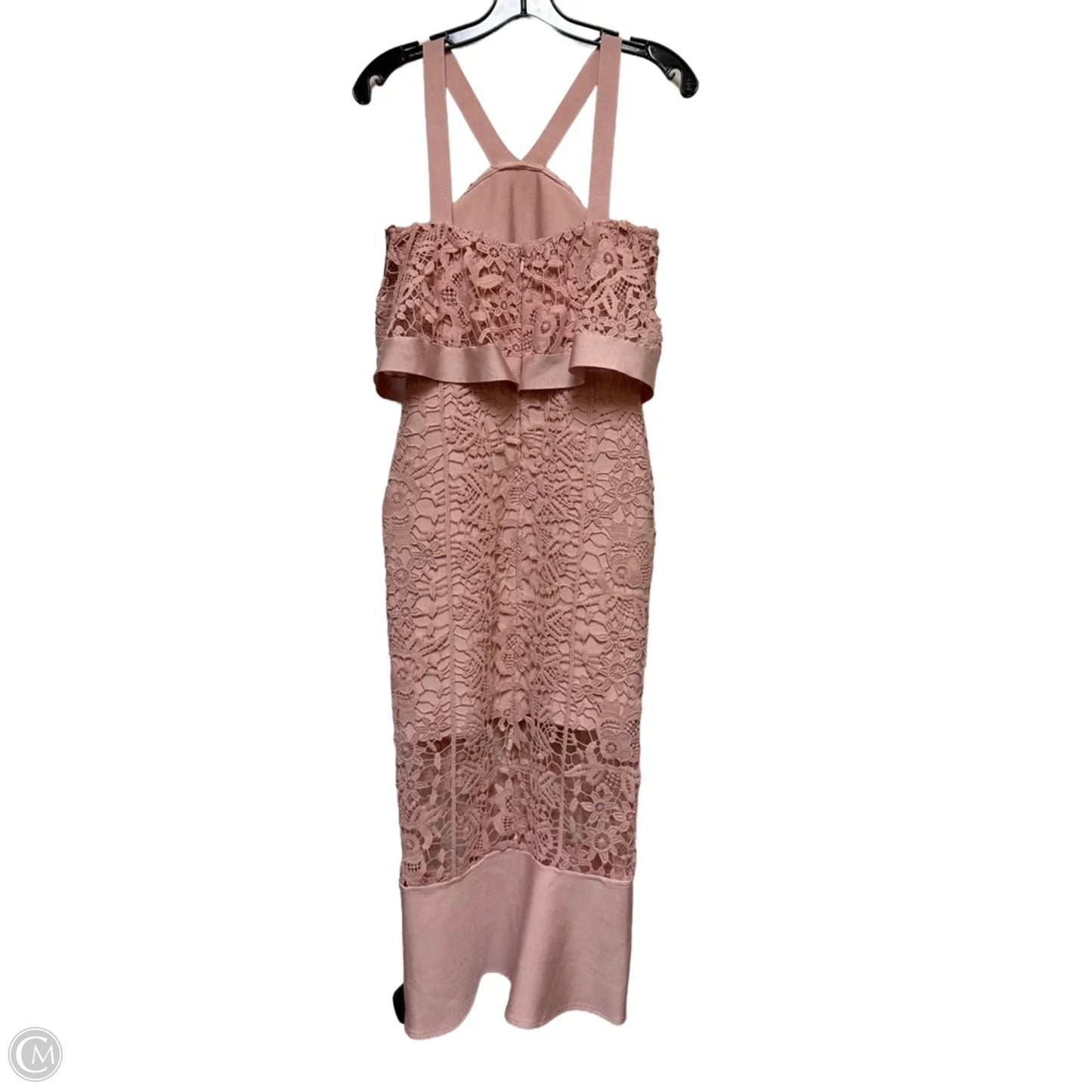 Dress Party Midi By Clothes Mentor In Pink, Size: S