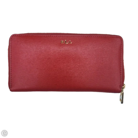 Wallet By Ralph Lauren, Size: Large