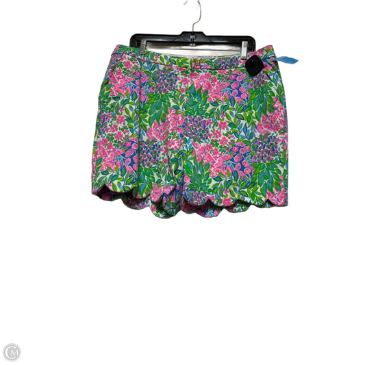 Shorts Designer By Lilly Pulitzer In Floral Print, Size: 14