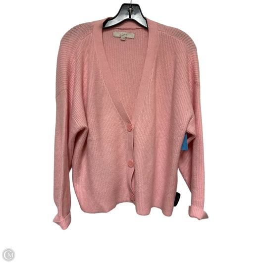 Cardigan By Loft In Pink, Size: M