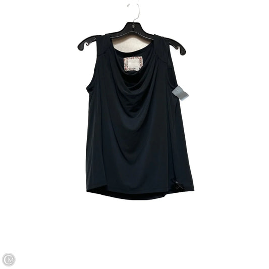 Top Sleeveless By Anthropologie In Black, Size: S