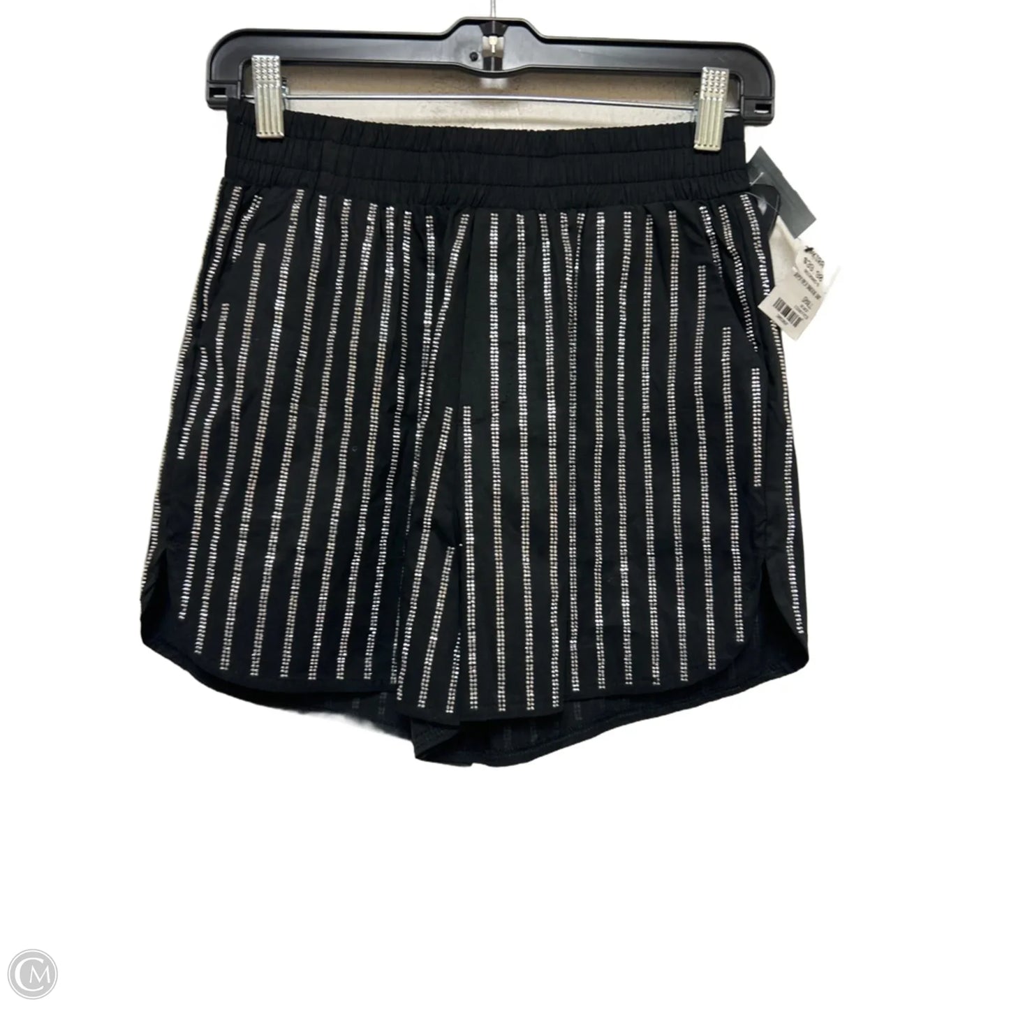 Shorts By Akira In Black & Silver, Size: 4