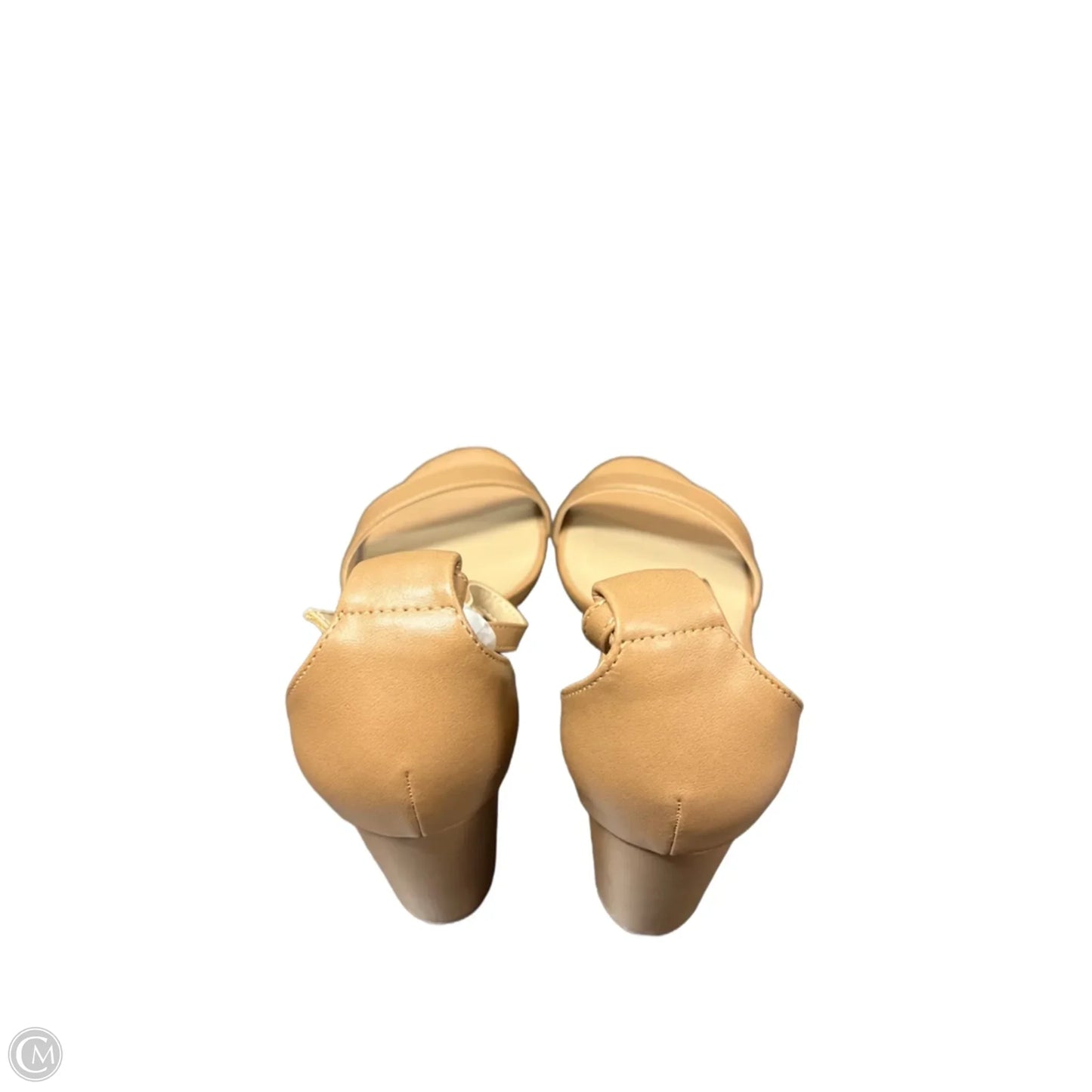 Shoes Heels Block By Dreamers In Tan, Size: 8