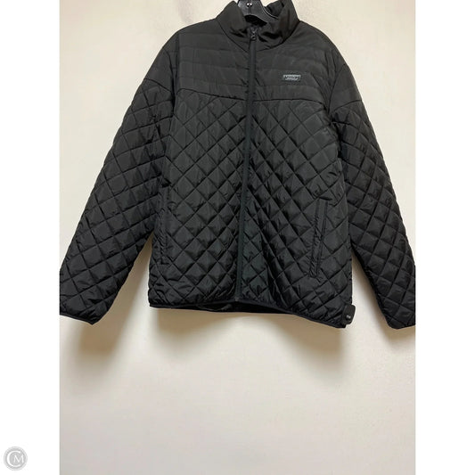 Jacket Puffer & Quilted By Simply Southern In Black, Size: Xl