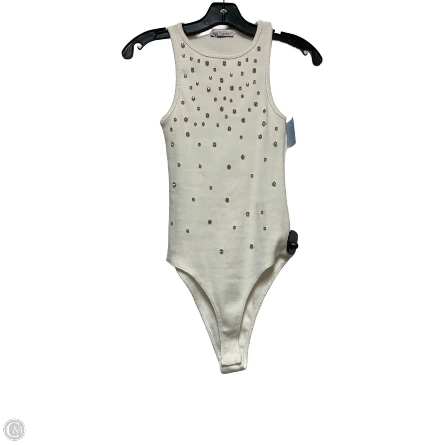 Bodysuit By Zara In White, Size: S