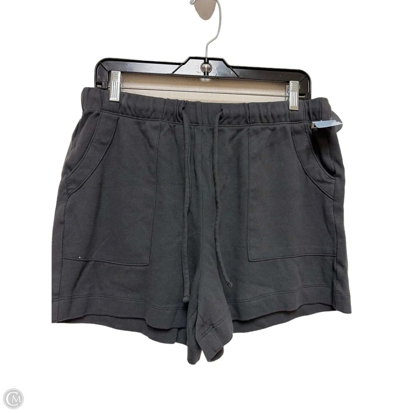 Athletic Shorts By Zenana In Grey, Size: Xl