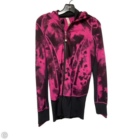 Athletic Jacket By Lululemon In Pink & Purple, Size: Xs
