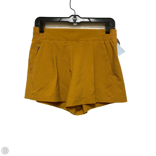 Athletic Shorts By Athleta In Yellow, Size: Xs