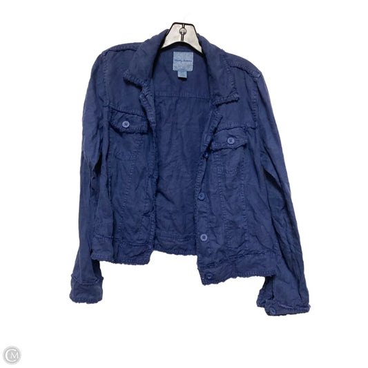 Top Long Sleeve By Tommy Bahama In Navy, Size: S