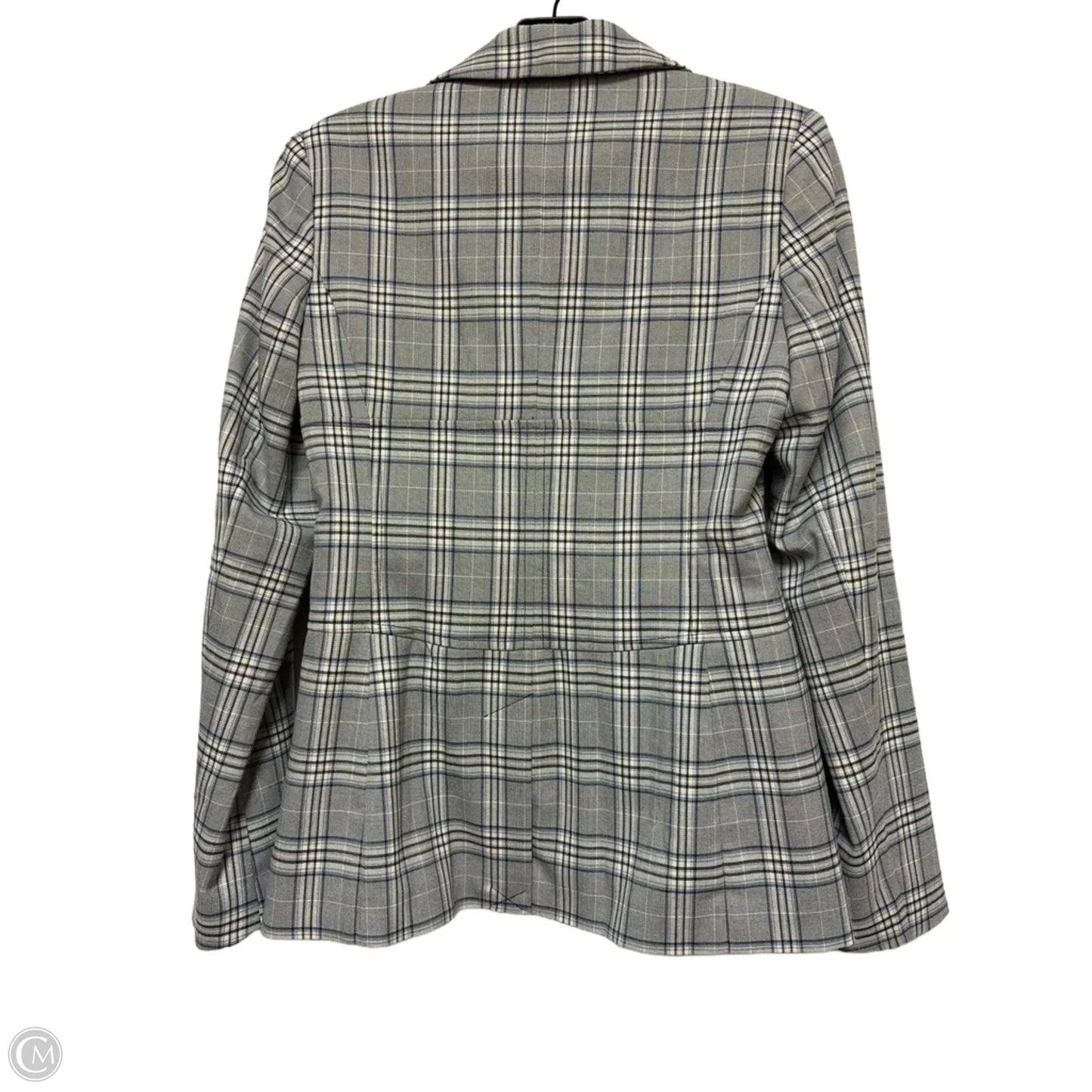 Skirt Suit 2pc By Open Edit In Plaid Pattern, Size: 4