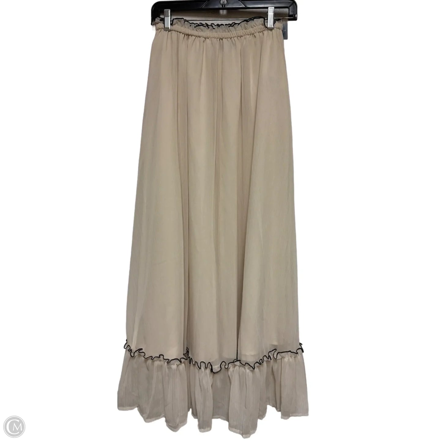 Skirt Set 2pc By Shein In Black & Cream, Size: 8