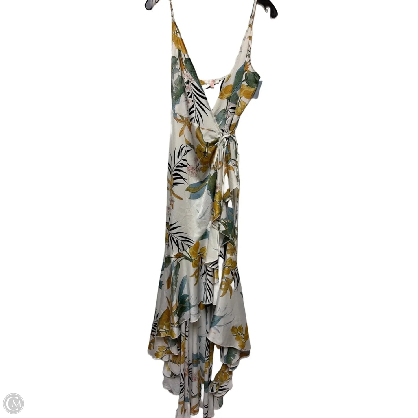 Dress Casual Maxi By Clothes Mentor In Tropical Print, Size: M