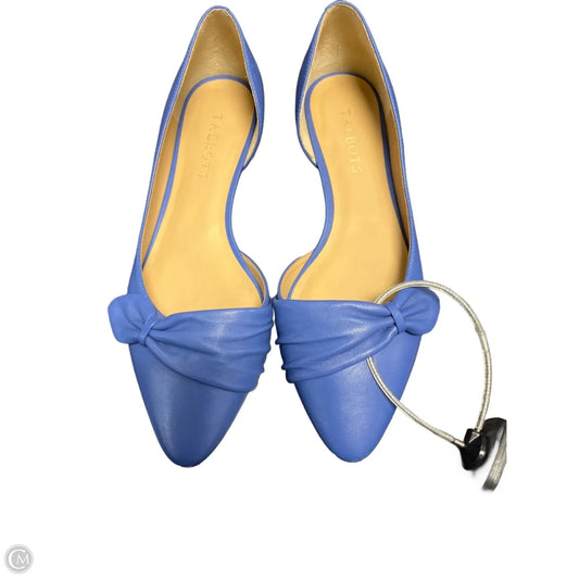 Shoes Flats By Talbots In Blue, Size: 8