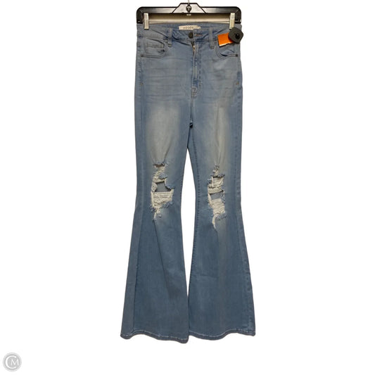 Jeans Flared By Hidden In Blue Denim, Size: 6