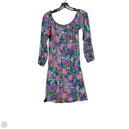 Romper Designer By Lilly Pulitzer In Tropical Print, Size: Xs