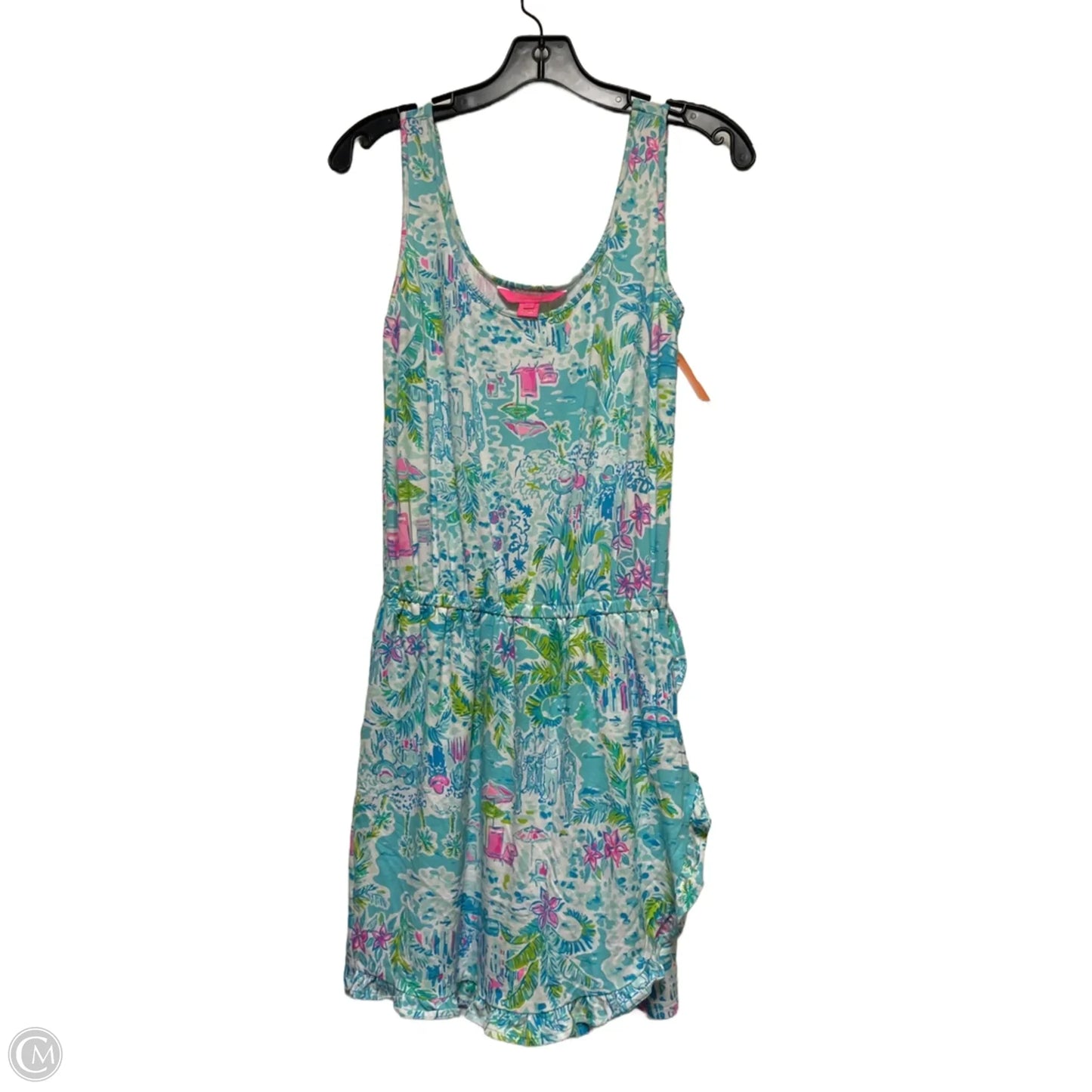 Romper Designer By Lilly Pulitzer In Tropical Print, Size: Xs