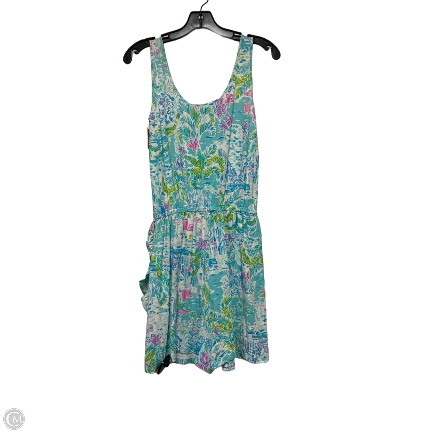 Romper Designer By Lilly Pulitzer In Tropical Print, Size: Xs