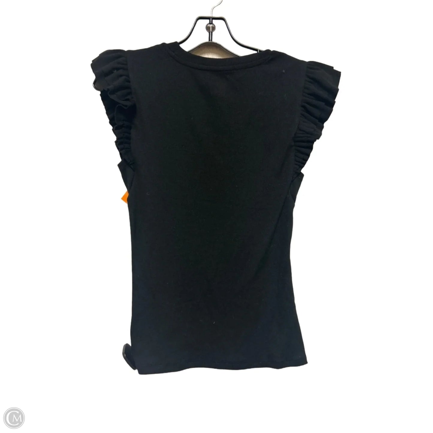 Top Sleeveless By Gap In Black, Size: S