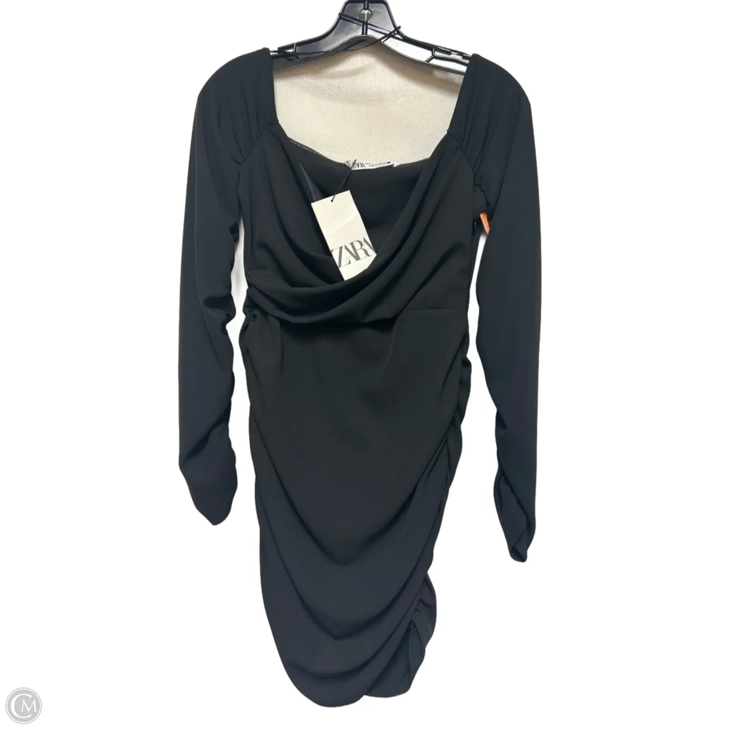 Dress Casual Short By Zara In Black, Size: M