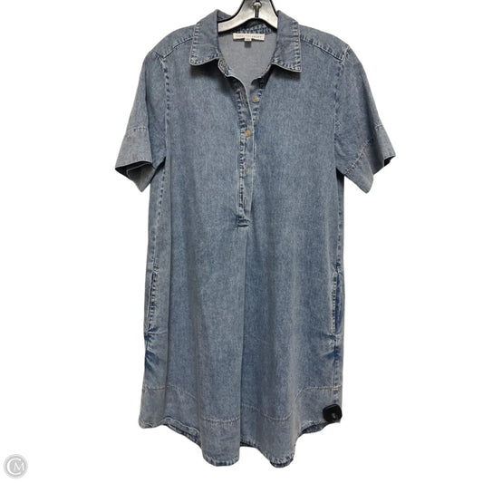 Dress Casual Short By Jane And Delancey In Blue Denim, Size: S