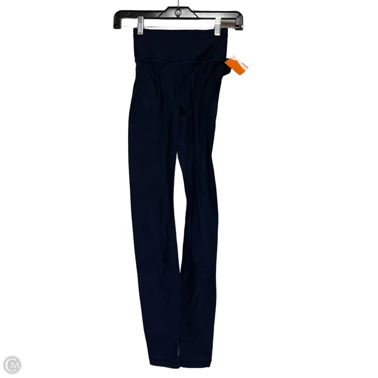 Athletic Leggings By Lululemon In Navy, Size: Xs