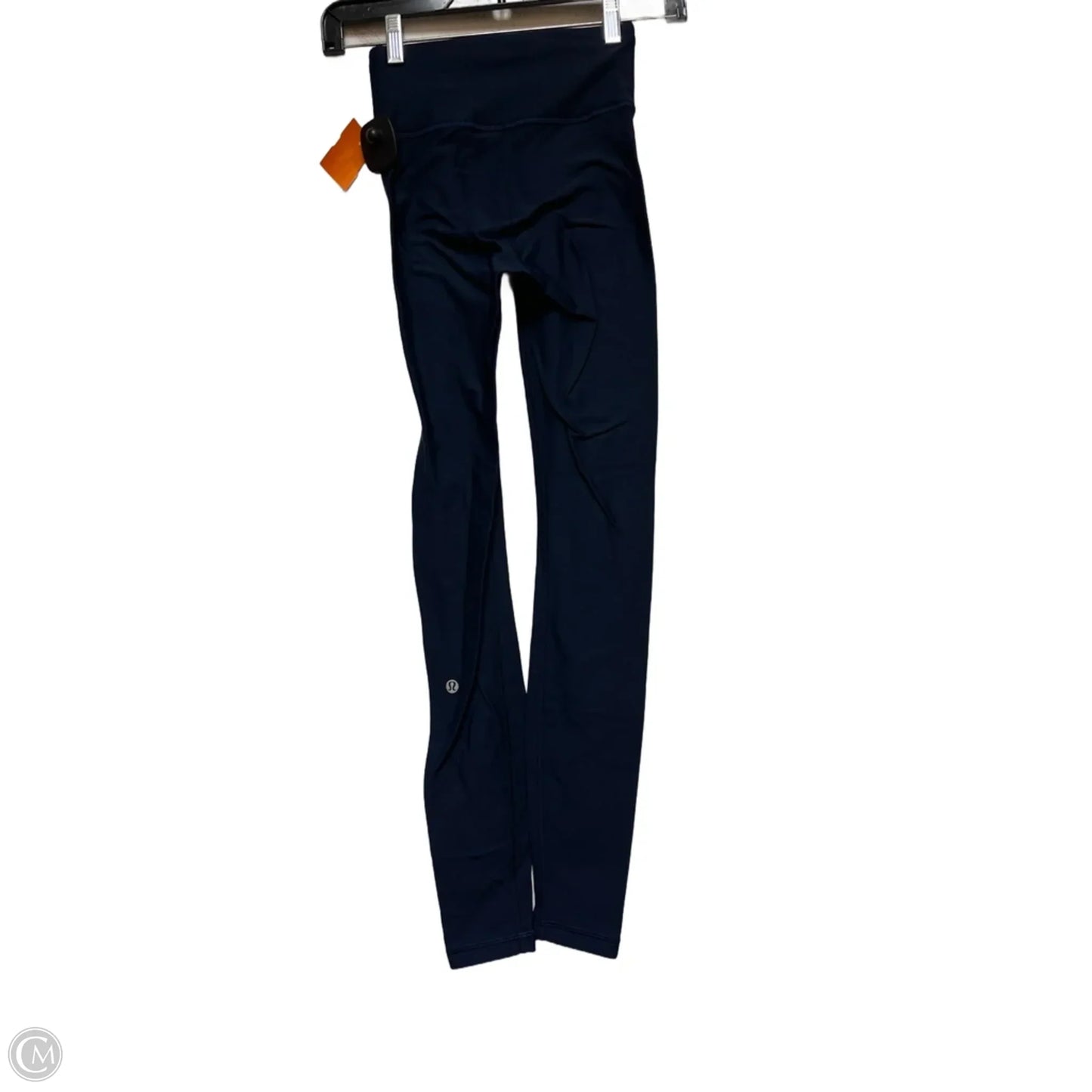 Athletic Leggings By Lululemon In Navy, Size: Xs