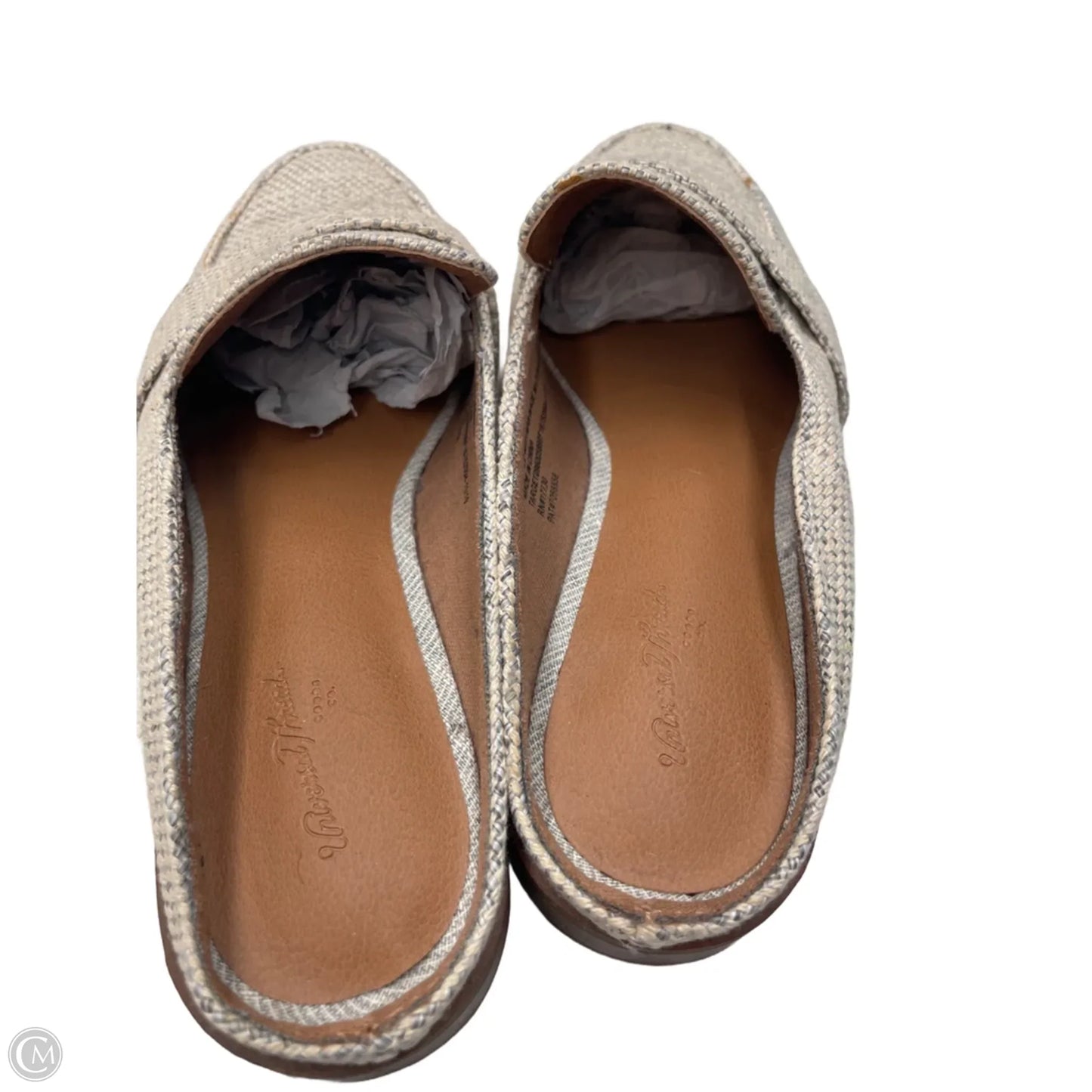 Shoes Flats By Universal Thread In Grey & Tan, Size: 6