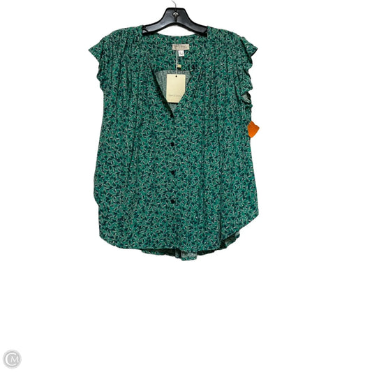 Top Short Sleeve By Clothes Mentor In Green, Size: S