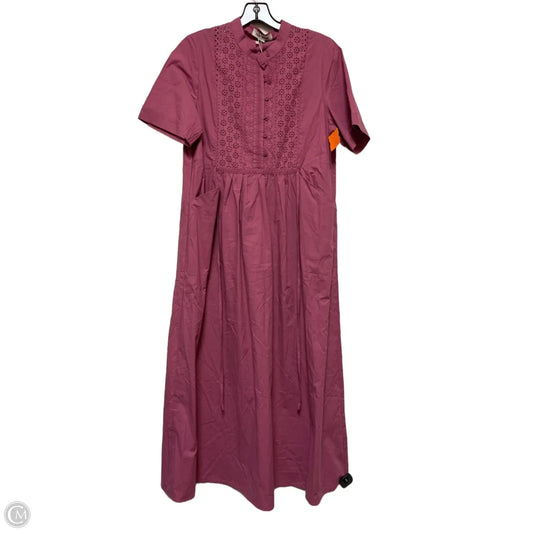 Dress Casual Midi By Clothes Mentor In Pink, Size: M