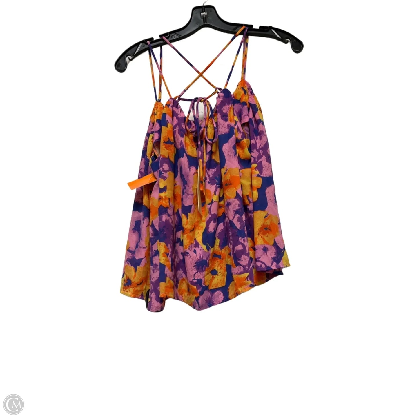 Tank Top By Clothes Mentor In Orange & Purple, Size: S