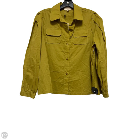 Top Long Sleeve By Clothes Mentor In Green, Size: S