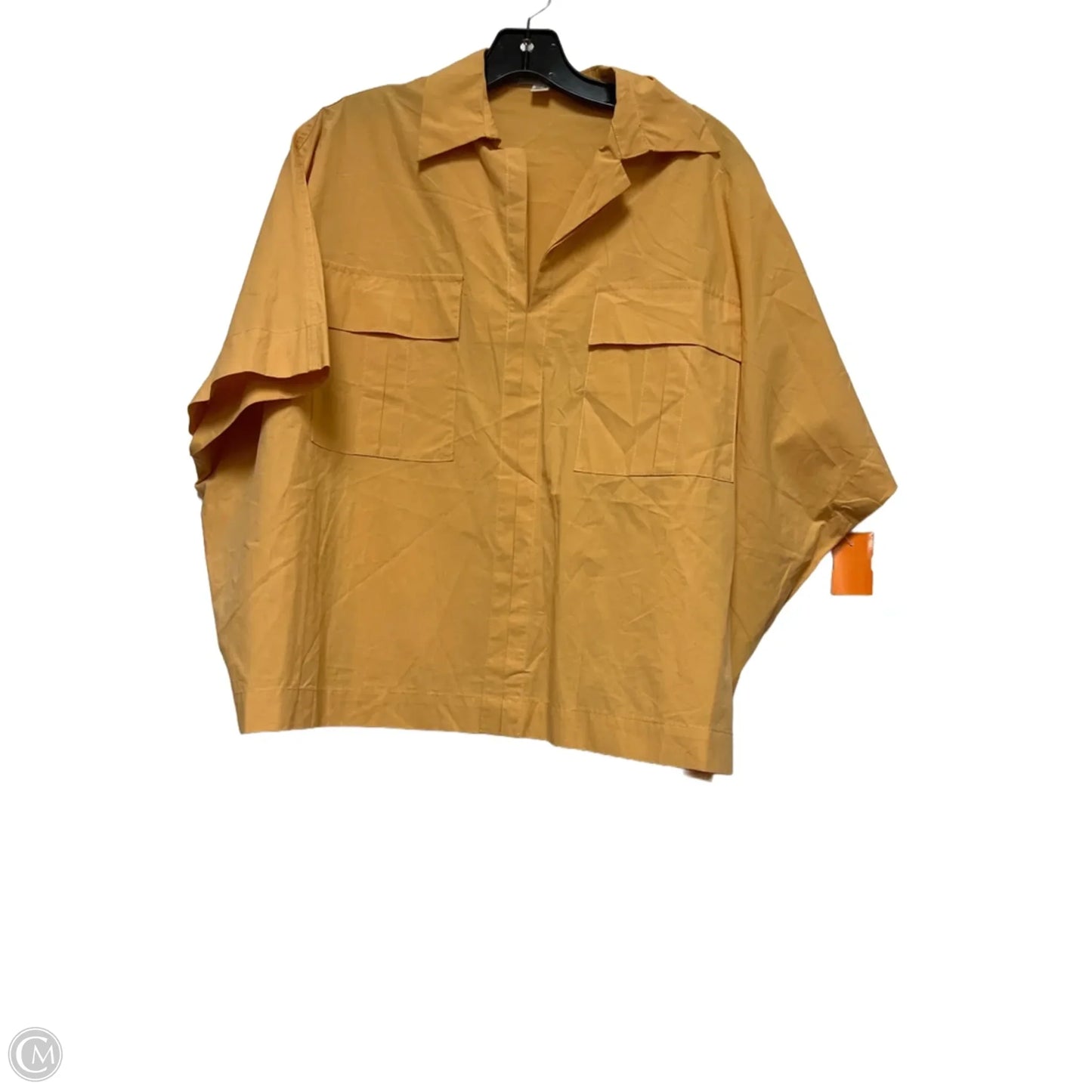 Top Short Sleeve By Clothes Mentor In Orange, Size: S