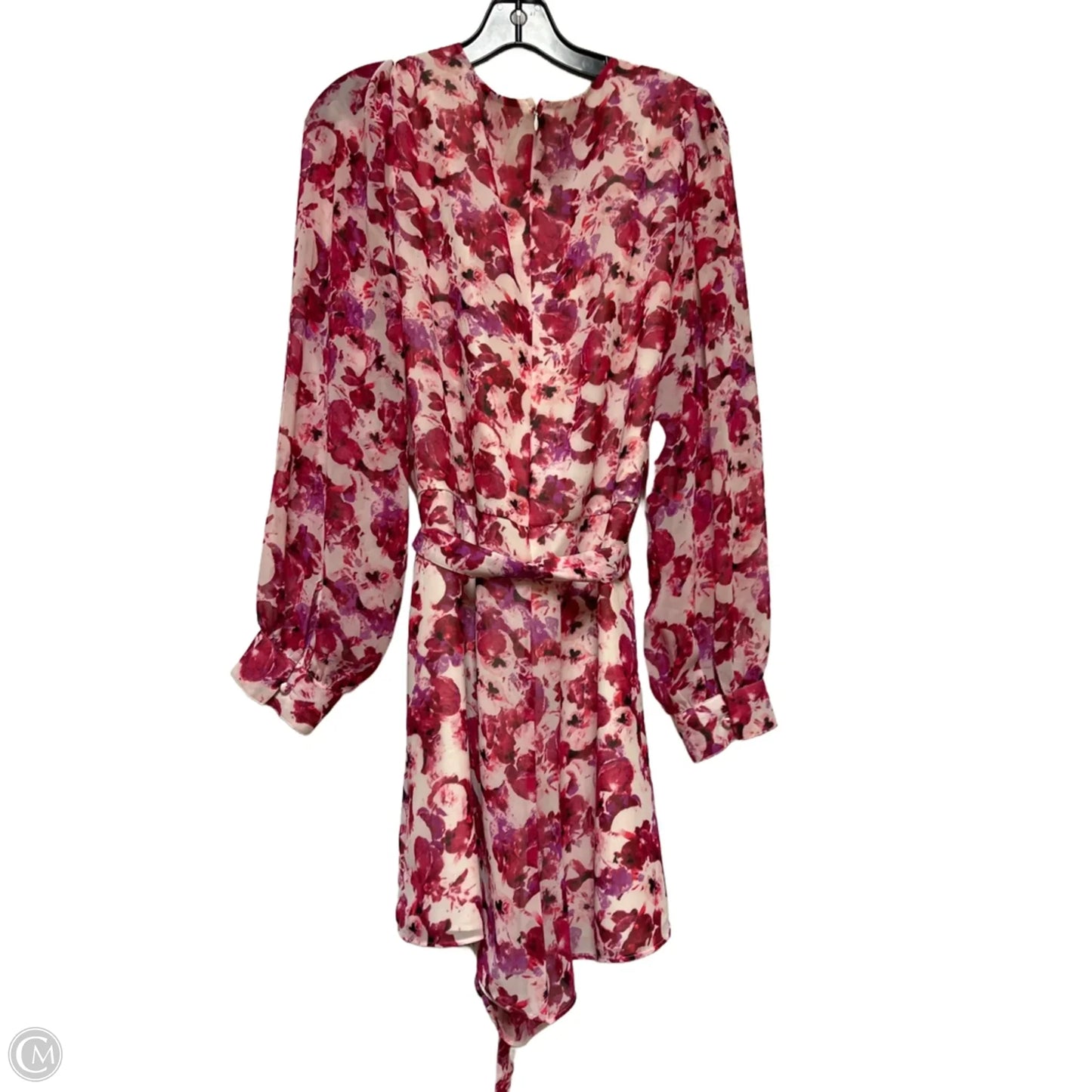 Romper By Express In Floral Print, Size: L