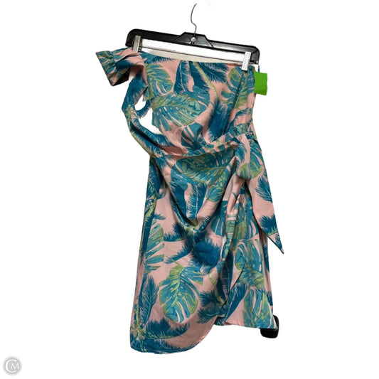 Dress Casual Short By Cupshe In Tropical Print, Size: S