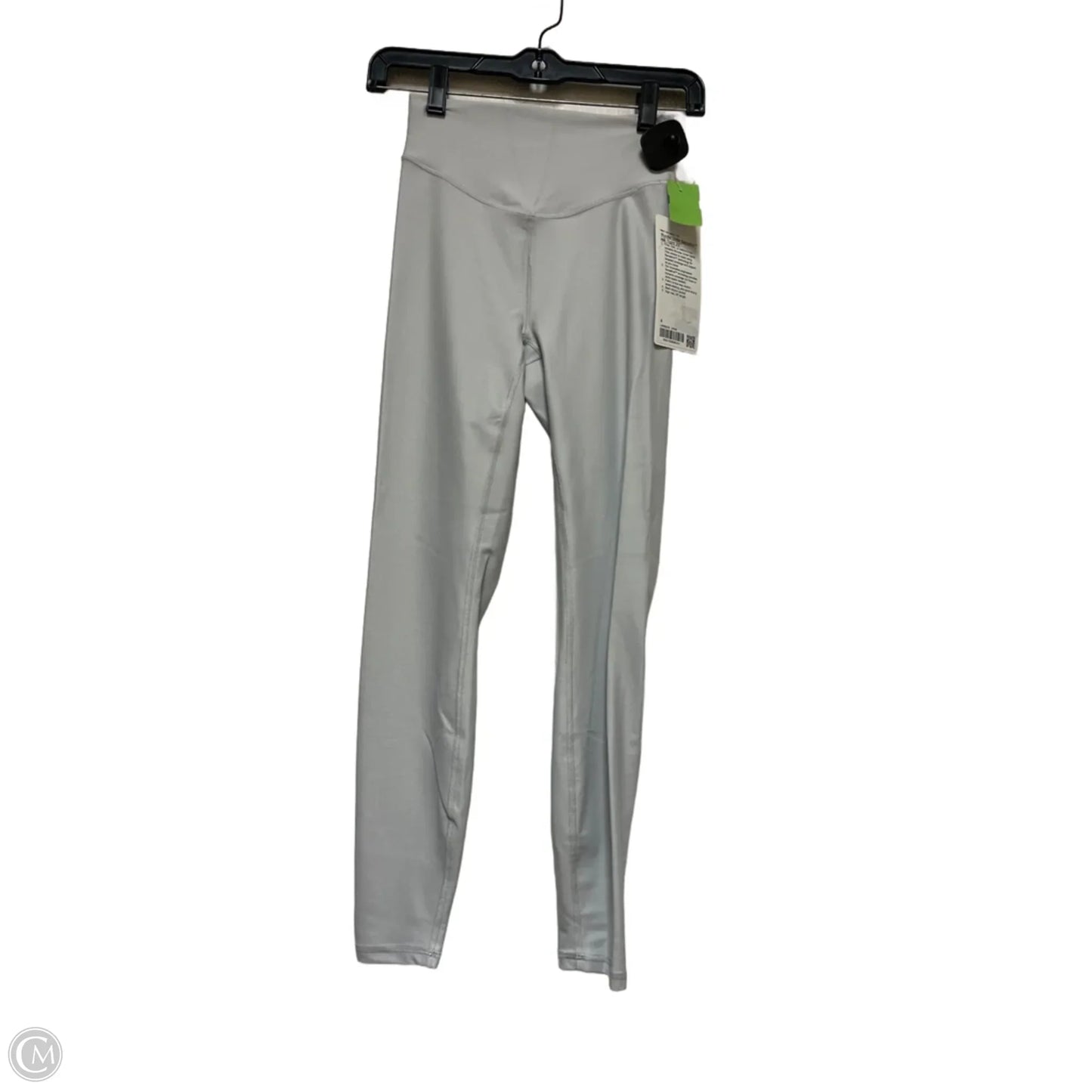 Athletic Leggings By Lululemon In Grey, Size: 4