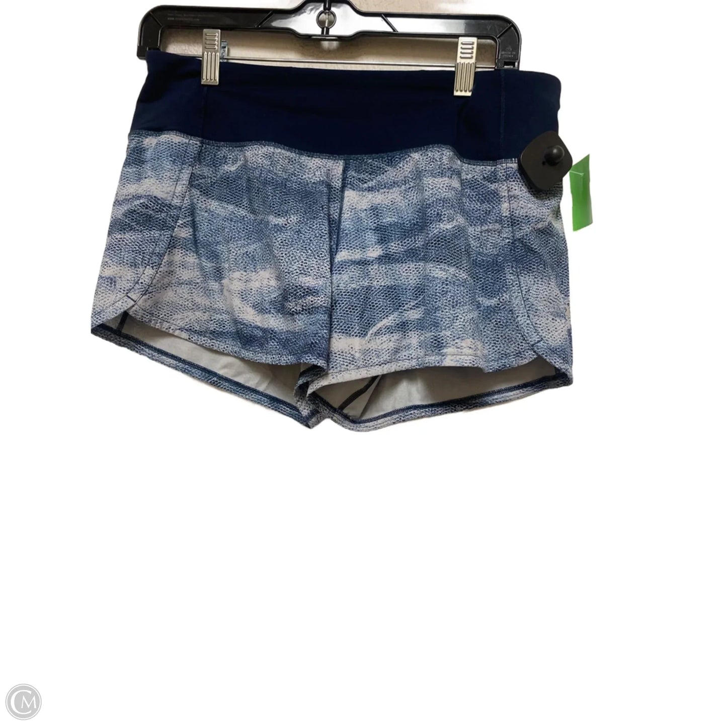 Athletic Shorts By Lululemon In Blue, Size: 6