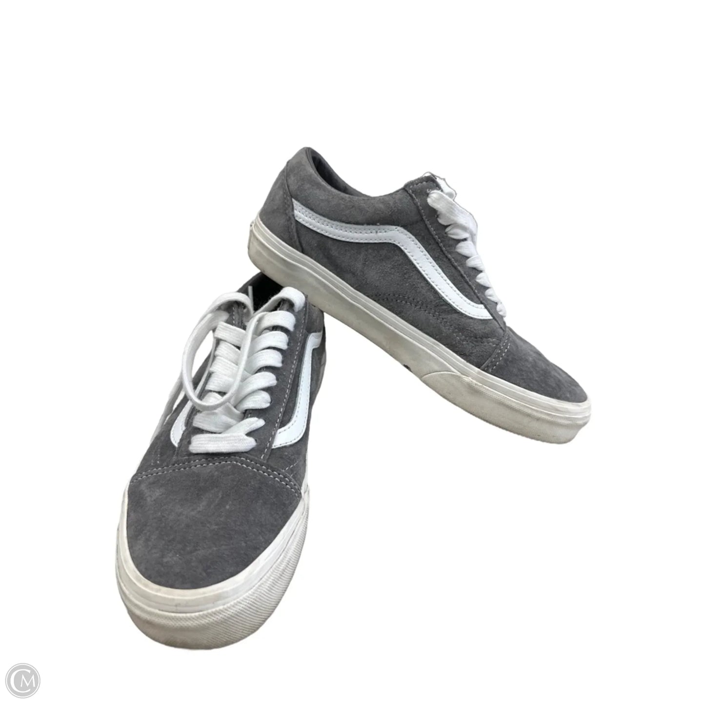 Shoes Sneakers By Vans In Grey, Size: 8