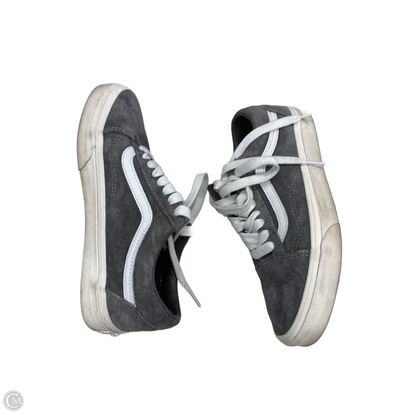 Shoes Sneakers By Vans In Grey, Size: 8