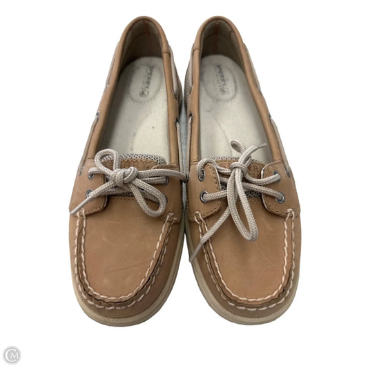 Shoes Flats By Sperry In Tan, Size: 7.5
