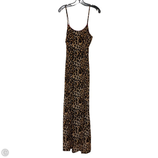 Dress Casual Maxi By As U Wish In Animal Print, Size: M