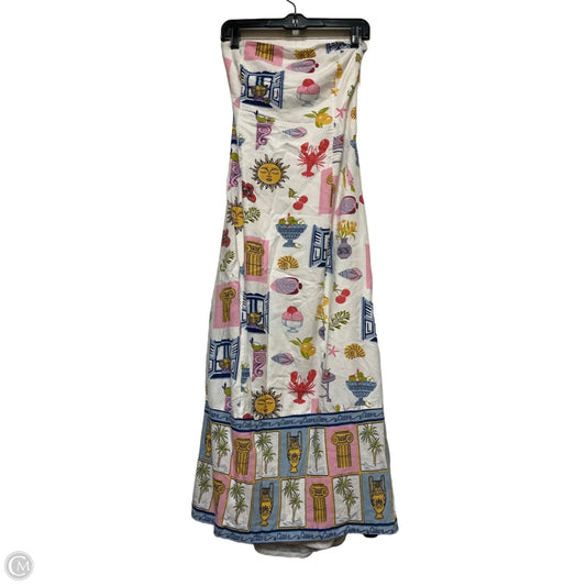 Dress Casual Midi By Japna In Tropical Print, Size: L