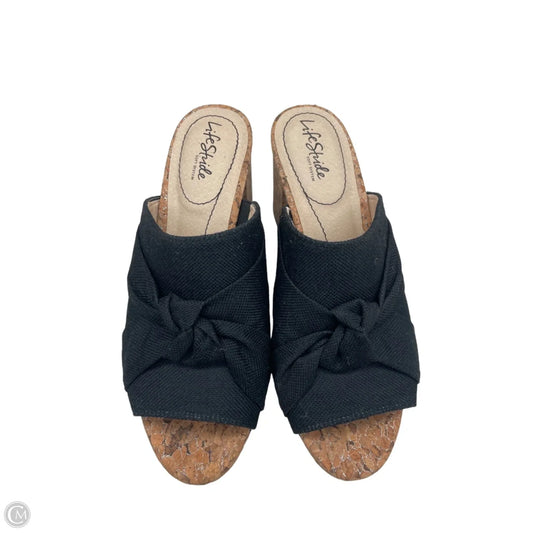 Shoes Heels Block By Life Stride In Black, Size: 10
