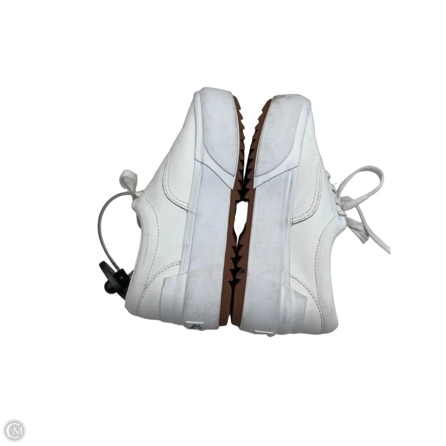 Shoes Sneakers Platform By Vans In White, Size: 6