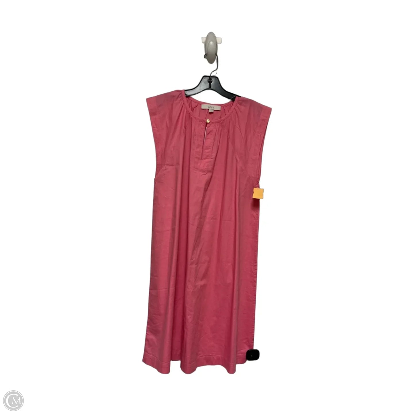 Dress Casual Midi By Loft In Pink, Size: Xs