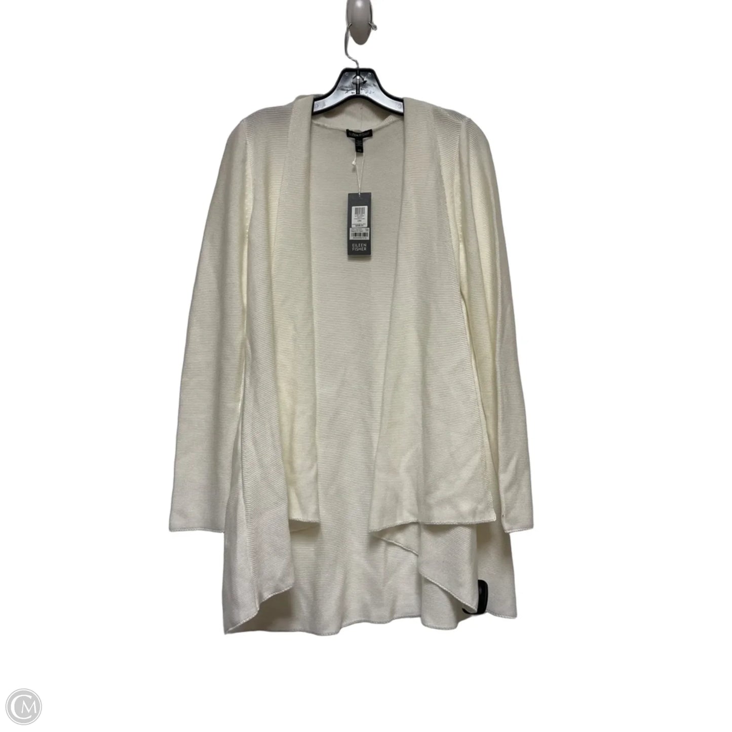 Cardigan By Eileen Fisher In Cream, Size: L