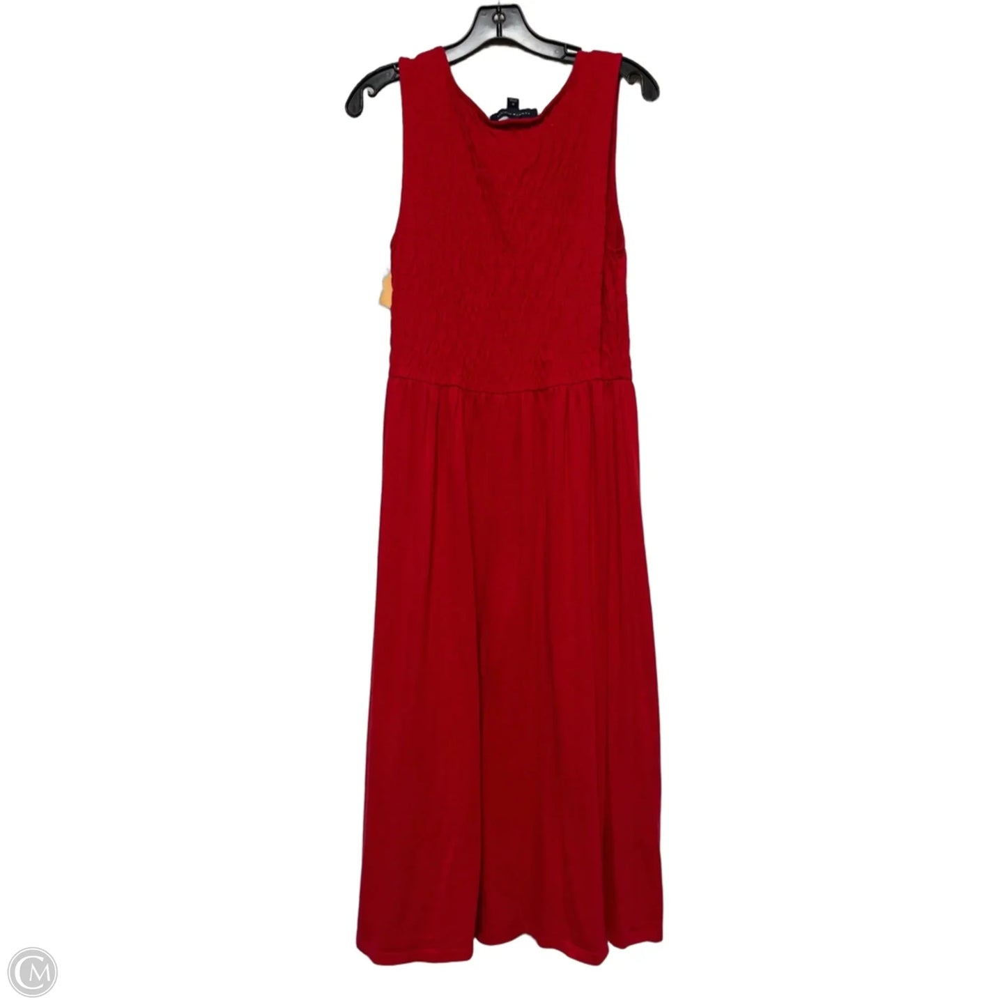Dress Casual Midi By Tommy Hilfiger In Red, Size: M