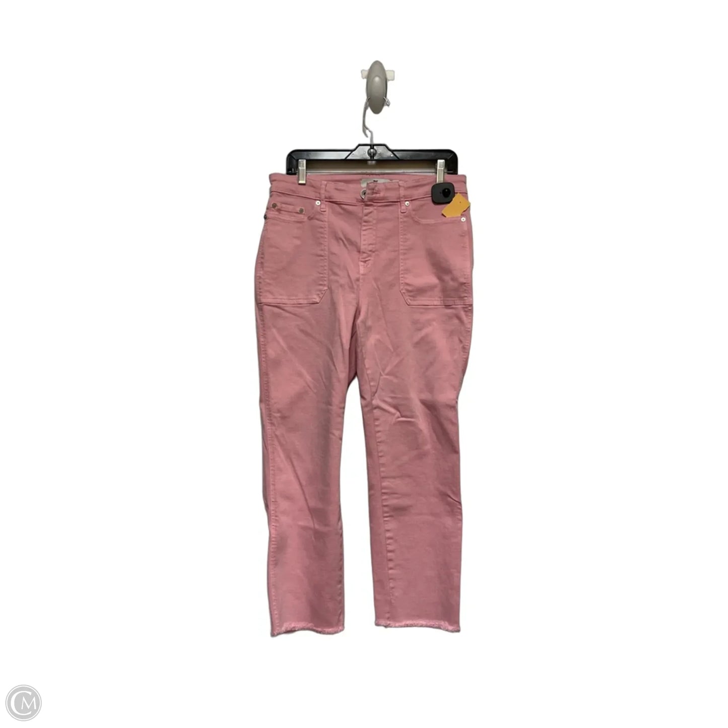 Jeans Straight By Vineyard Vines In Pink, Size: 8