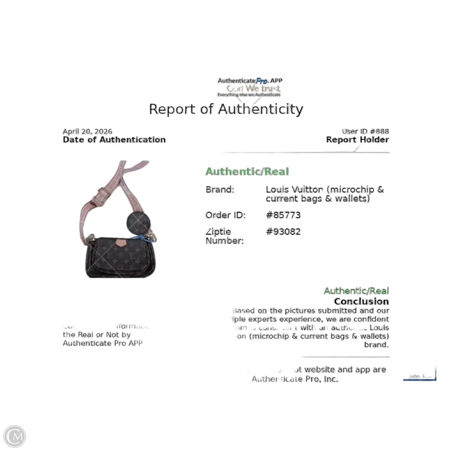Crossbody Luxury Designer By Louis Vuitton, Size: Medium